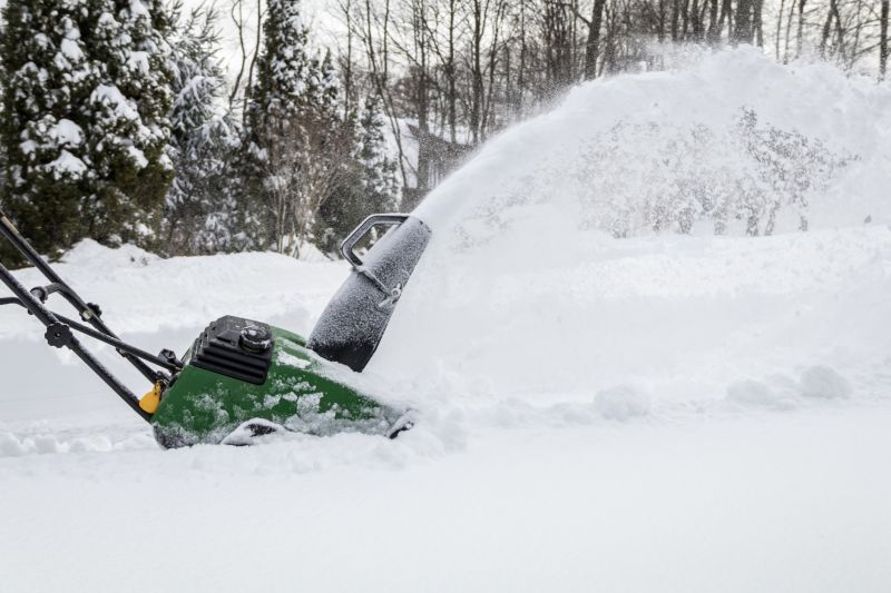 Blower Equipment in Use
